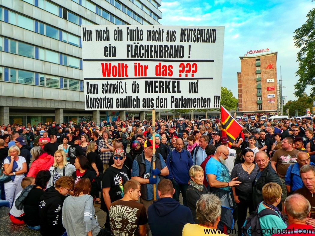 Chemnitz demonstriert