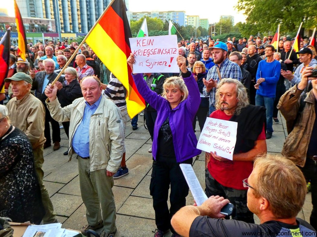 Chemnitz Demo wieder