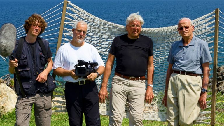 Filmteam (Eberhard Görner – dritter von links), Quelle: Eberhard Görner Film